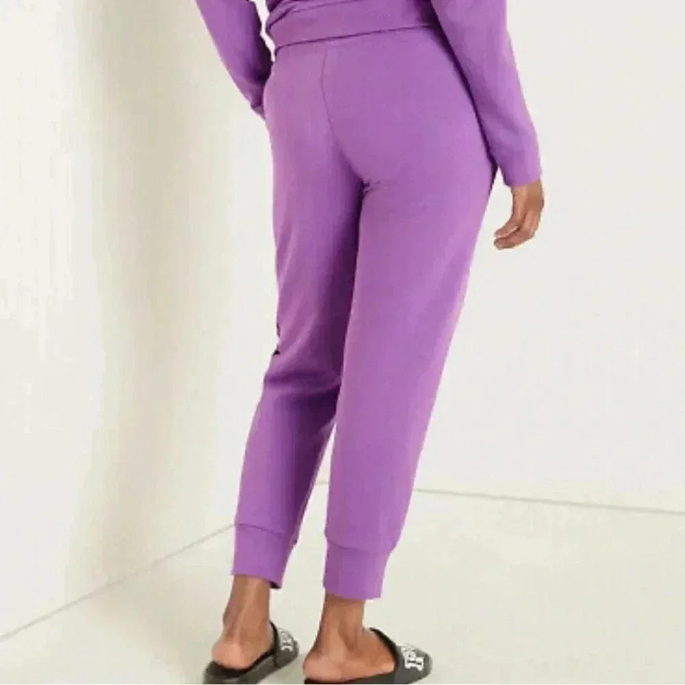 NWT VS Victoria’s Secret PINK Everyday Amethyst Purple Skinny Jogger XL - Picture 3 of 6